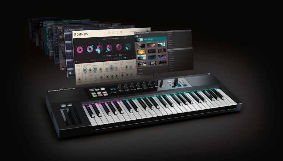 Native Instruments - KOMPLETE KONTROL S49 - midifan：我们关注电脑音乐