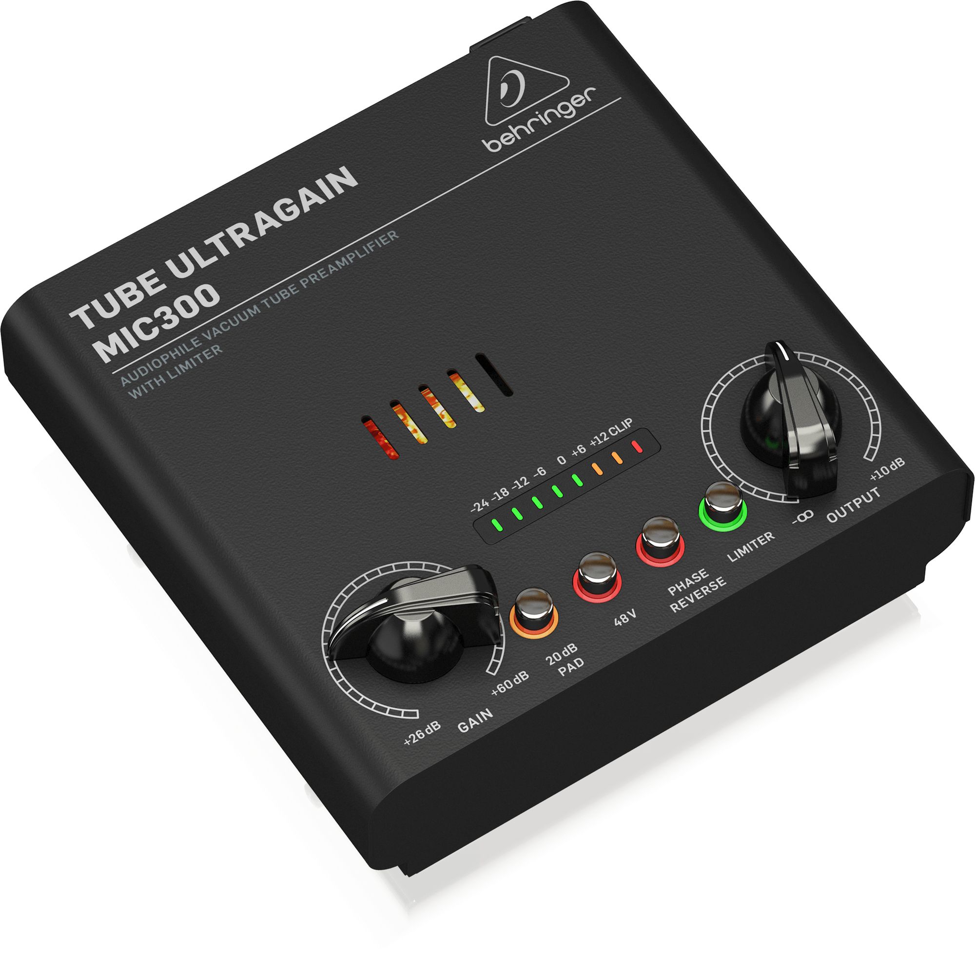 Behringer - MIC300 Tube Ultragain - midifan：我们关注电脑音乐