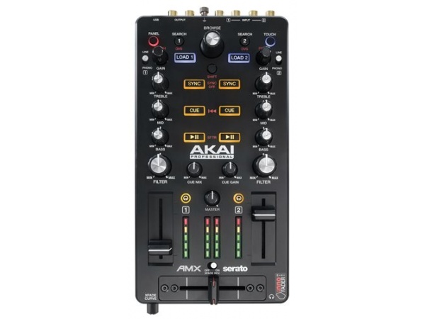 Akai AMX便携Serato DJ控制器/迷你混音台（Innofader光电横推）